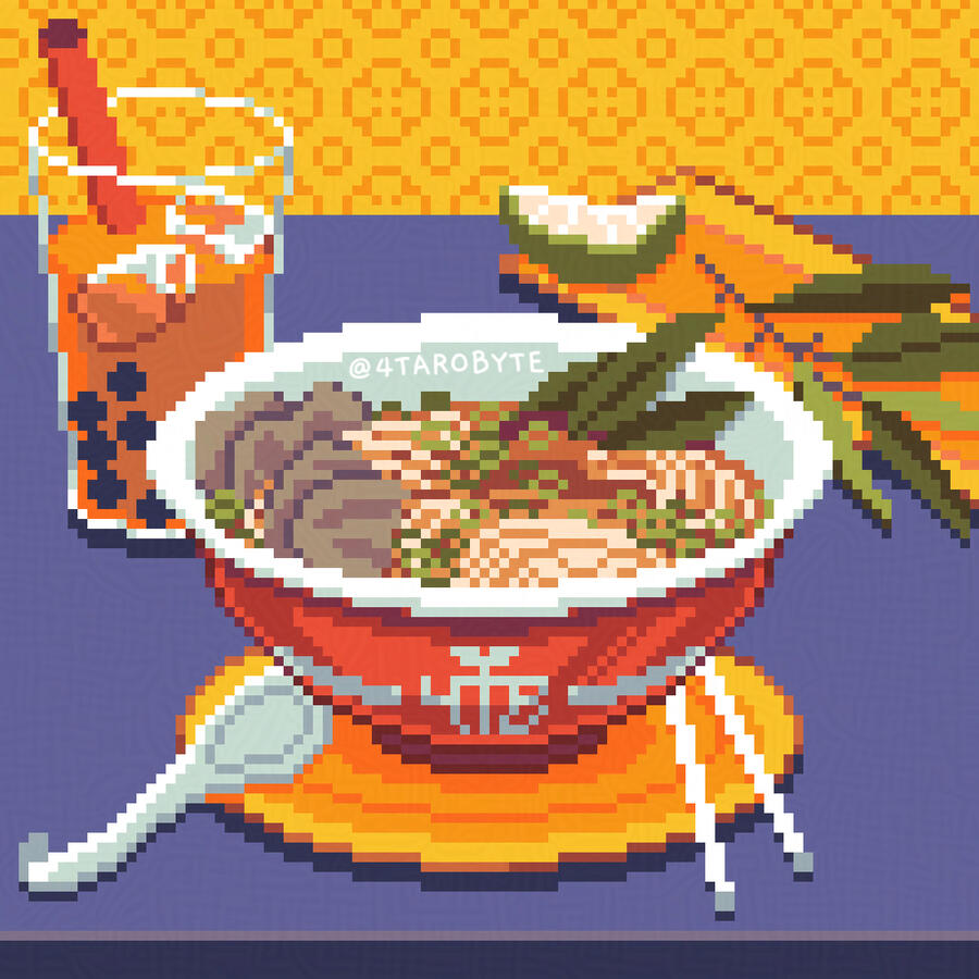 Pixel Dungeon Meshi fanart (2024)