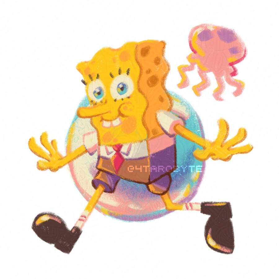 SpongeBob fanart (2023)